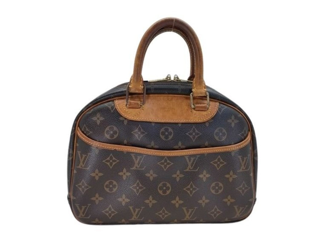 LOUIS VUITTON ルイヴィトン ハンドバッグ トゥルーヴィル M42228 ブラウン系 モノグラム レディース