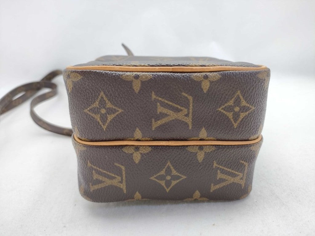 LOUIS VUITTON ルイヴィトン ショルダーバッグ ミニアマゾン M45236 ブラウン系 モノグラム ユニセックス 美品