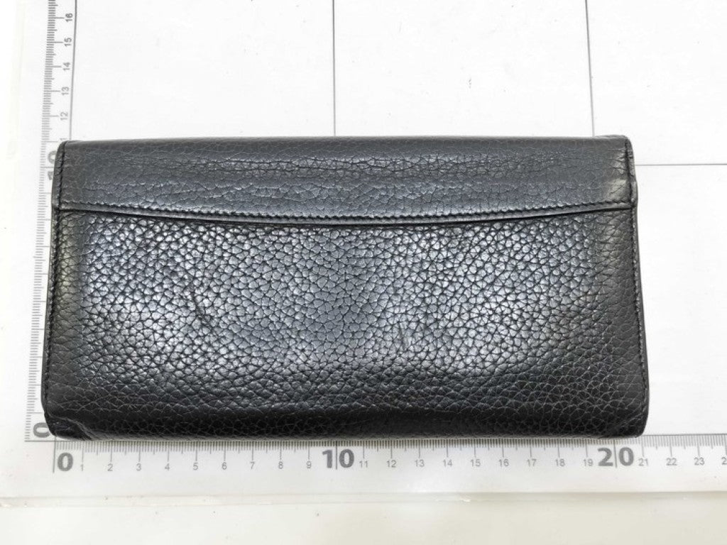 LOUIS VUITTON ルイヴィトン 長財布 ポルトフォイユ カプシーヌ M61248 ノワール（ブラック）系 トリヨンレザー レディース 二つ折り ゴールド金具