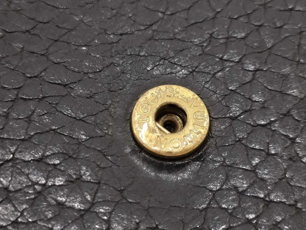 LOUIS VUITTON ルイヴィトン 長財布 ポルトフォイユ カプシーヌ M61248 ノワール（ブラック）系 トリヨンレザー レディース 二つ折り ゴールド金具
