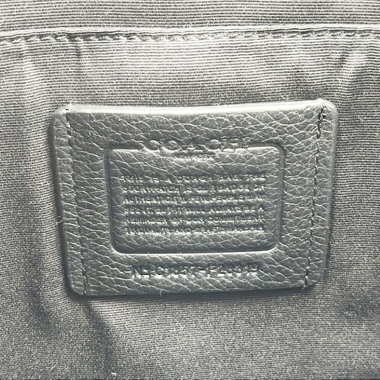 COACH コーチ ショルダーバッグ CHARLES CAMERA BAG F28319 ブラック系 レザー メンズ クロスボディバッグ NASA 新品未使用展示品