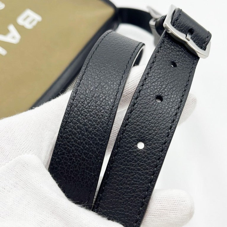 BALLY バリー ショルダーバッグ ARKLE LOGO CROSS カーキ ブラック系 キャンバス ユニセックス クロスボディバッグ シルバー金具 超美品