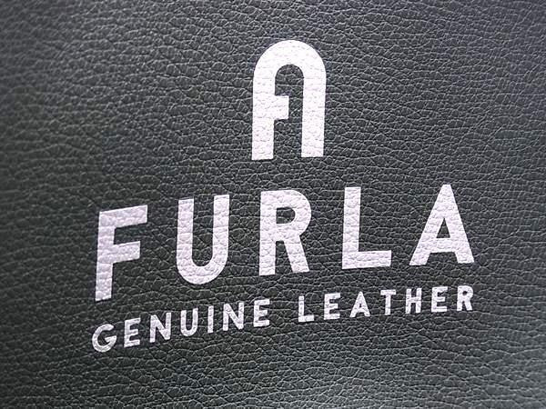 FURLA フルラ トートバッグ ジョーヴェ カーキ系 レザー ユニセックス 超美品