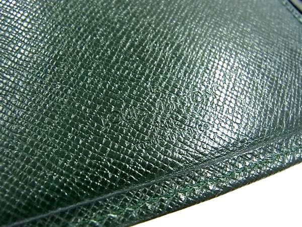 LOUIS VUITTON ルイヴィトン 二つ折り財布 ポルトビエ カルトクレディ M30464 エピセア(グリーン系) タイガ メンズ 美品