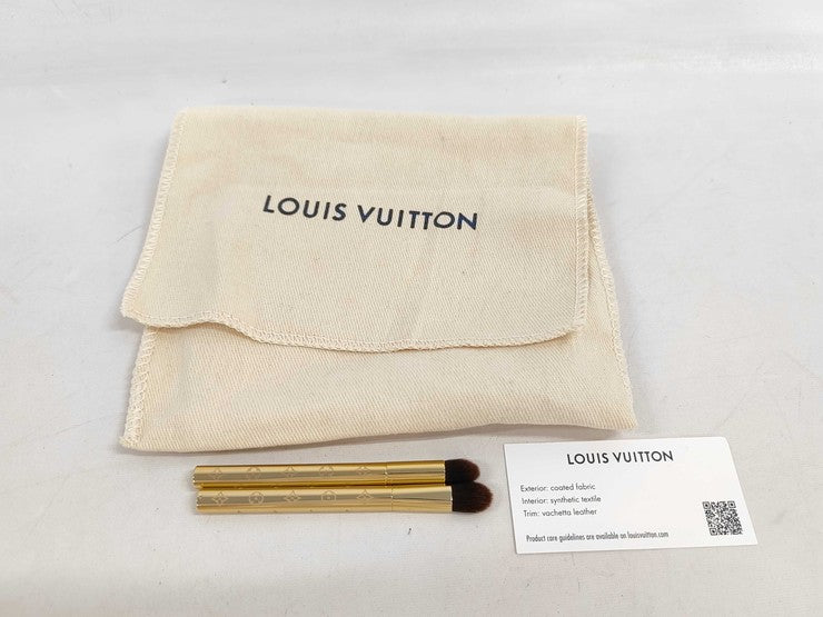 LOUIS VUITTON ルイヴィトン ポーチ モノグラム アイシャドウ ポーチ LBC002 ブラウン系 PVC レザー レディース ゴールド金具 新品未使用展示品