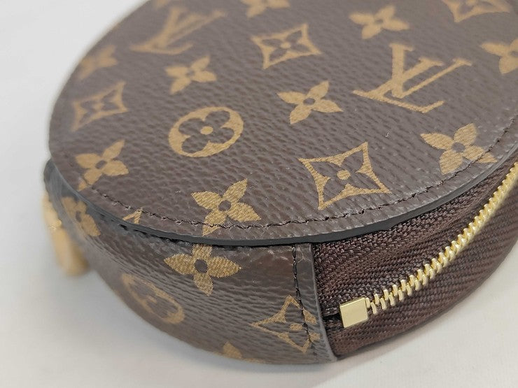 LOUIS VUITTON ルイヴィトン ポーチ モノグラム アイシャドウ ポーチ LBC002 ブラウン系 PVC レザー レディース ゴールド金具 新品未使用展示品