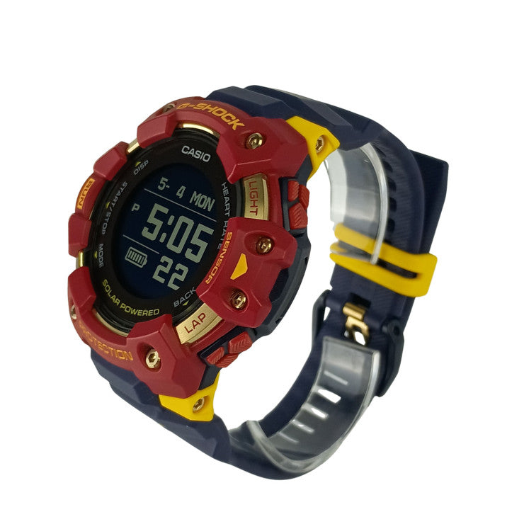 CASIO カシオ 腕時計 G-SHOCK G-SQUAD GBD-H1000 SERIES GBD-H1000BAR-4JR デジタル文字盤系 樹脂／ステンレススチール メンズ FC Barcelona Matchday コラボレーションモデル デジタル 美品