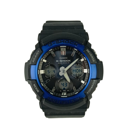 CASIO カシオ 腕時計 G-SHOCK ANALOG-DIGITAL GAW-100 SERIES GAW-100B-1A2JF ブラック文字盤系 樹脂／アルミ メンズ アナデジ 美品