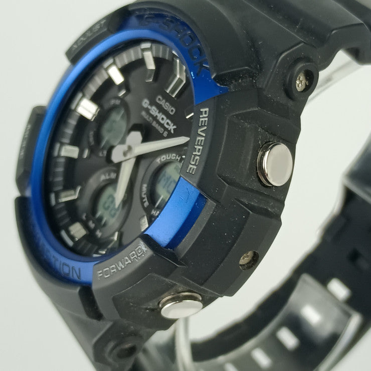 CASIO カシオ 腕時計 G-SHOCK ANALOG-DIGITAL GAW-100 SERIES GAW-100B-1A2JF ブラック文字盤系 樹脂／アルミ メンズ アナデジ 美品