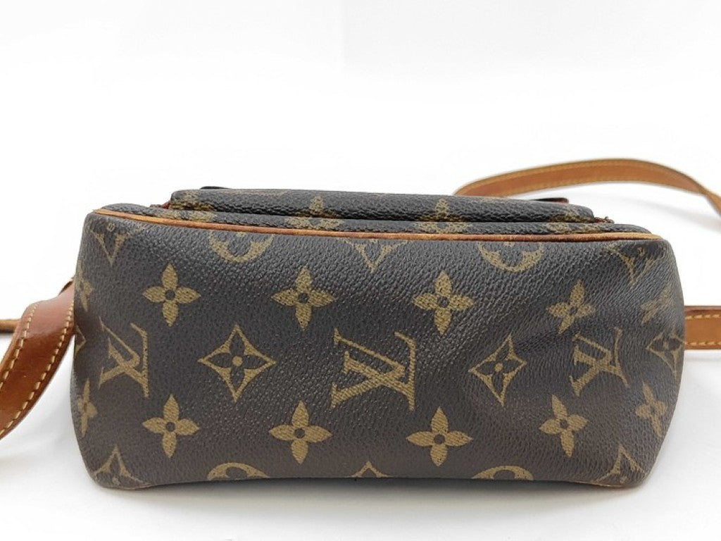 LOUIS VUITTON ルイヴィトン ショルダーバッグ ヴィバシテPM M51165 ブラウン系 モノグラム レディース ゴールド金具