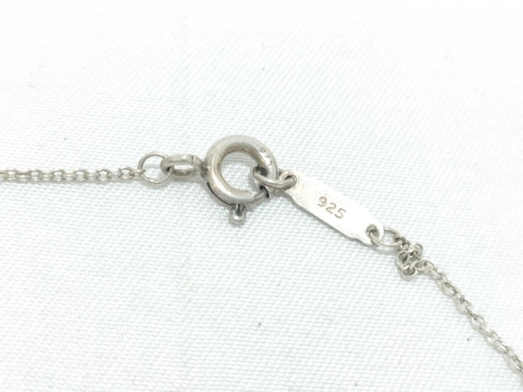 Tiffany&Co. ティファニー ネックレス ステンシル ハート ネックレス シルバー系 SV925 レディース 美品