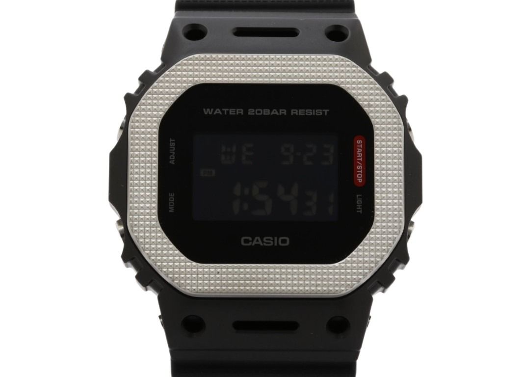 CASIO カシオ 時計 G-SHOCK DIGITAL 5600 SERIES GM-5600BM-1JF ブラック系 樹脂／ステンレススチール 樹脂バンド メンズ デジタル 新品未使用展示品