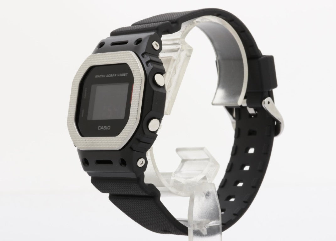 CASIO カシオ 時計 G-SHOCK DIGITAL 5600 SERIES GM-5600BM-1JF ブラック系 樹脂／ステンレススチール 樹脂バンド メンズ デジタル 新品未使用展示品