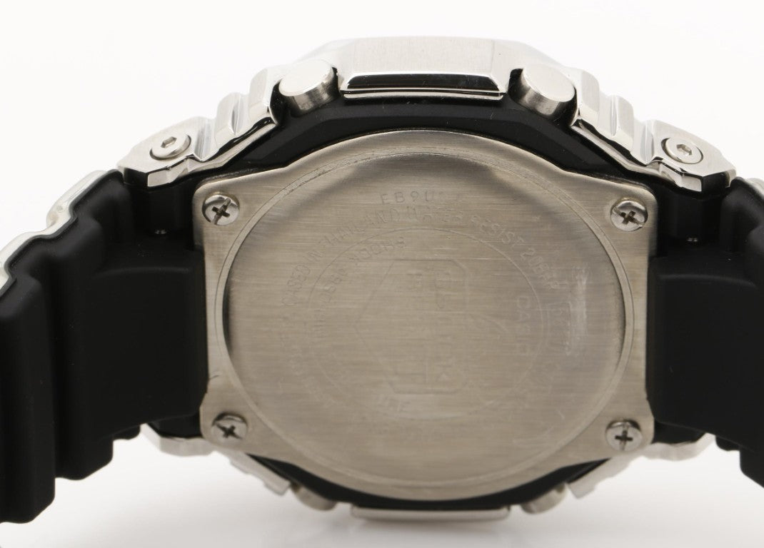CASIO カシオ 時計 G-SHOCK FINE METALLIC SERIES ANALOG-DIGITAL 2100 Series GM-2100YM-8AJF シルバー系 樹脂／ステンレススチール 樹脂バンド メンズ アナデジ 超美品