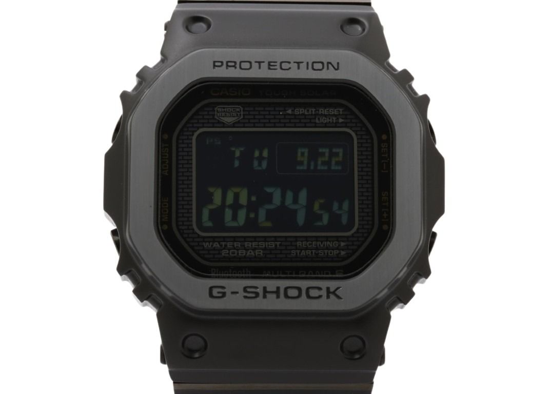 CASIO カシオ 時計 G-SHOCK FULL METAL 5000 SERIES GMW-B5000MB-1JF ブラック系 ステンレススチール メンズ デジタル 超美品