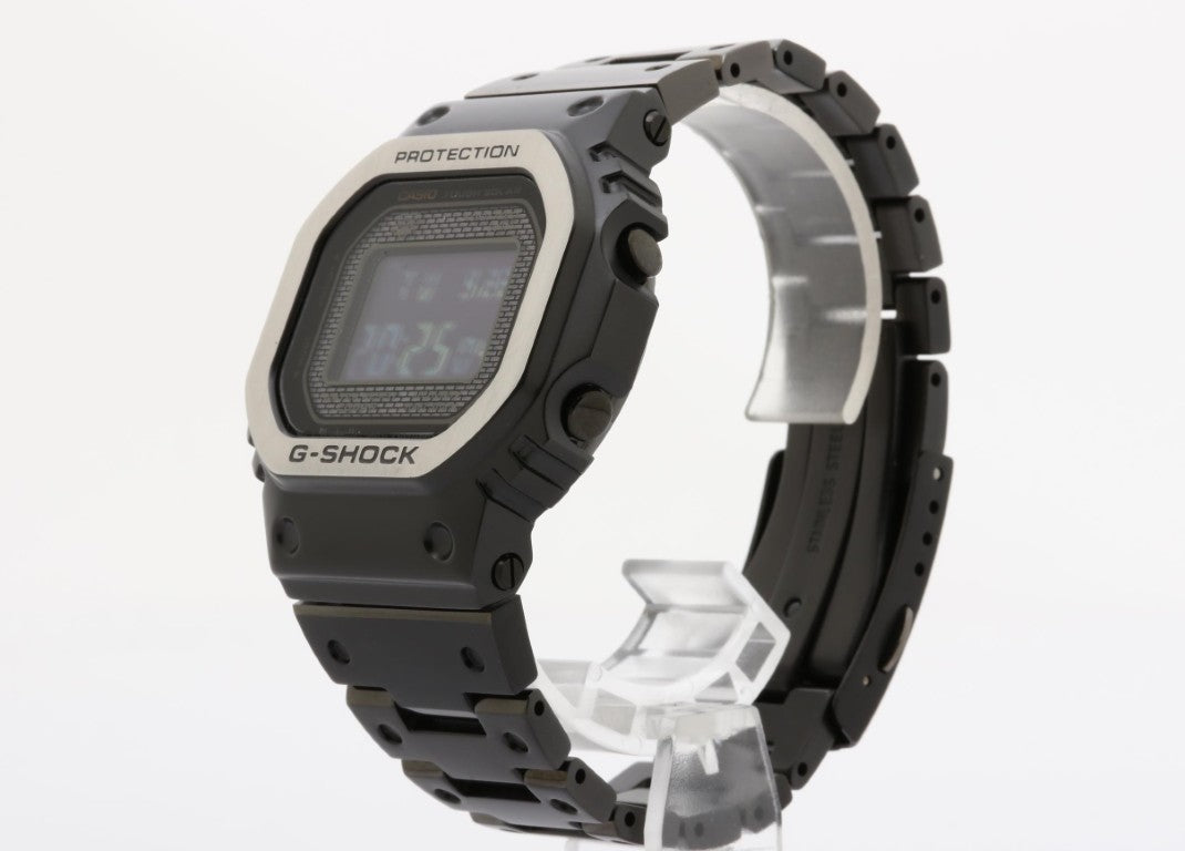 CASIO カシオ 時計 G-SHOCK FULL METAL 5000 SERIES GMW-B5000MB-1JF ブラック系 ステンレススチール メンズ デジタル 超美品
