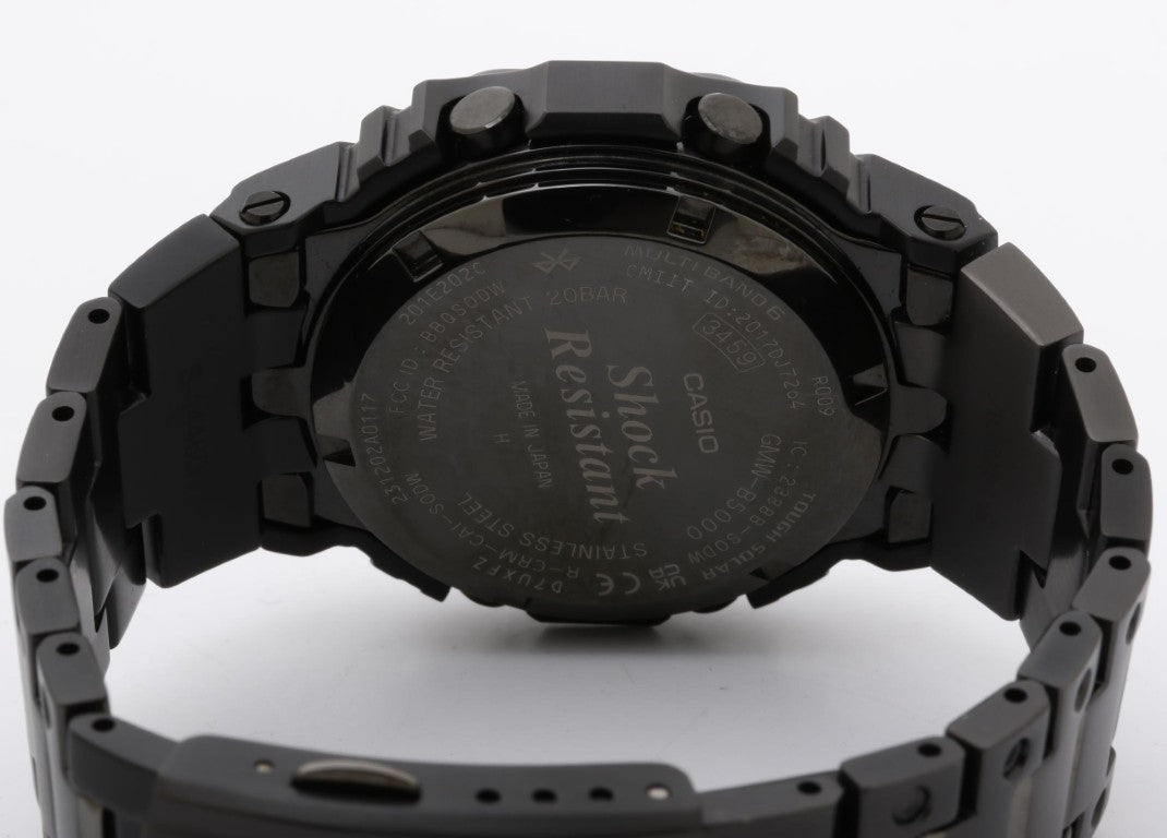 CASIO カシオ 時計 G-SHOCK FULL METAL 5000 SERIES GMW-B5000MB-1JF ブラック系 ステンレススチール メンズ デジタル 超美品