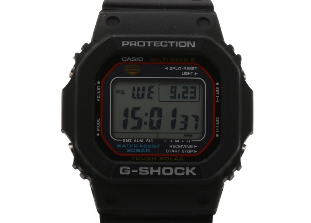 CASIO カシオ 時計 G-SHOCK DIGITAL 5600 SERIES GW-M5610U-1JF ブラック系 樹脂 樹脂バンド メンズ デジタル 超美品