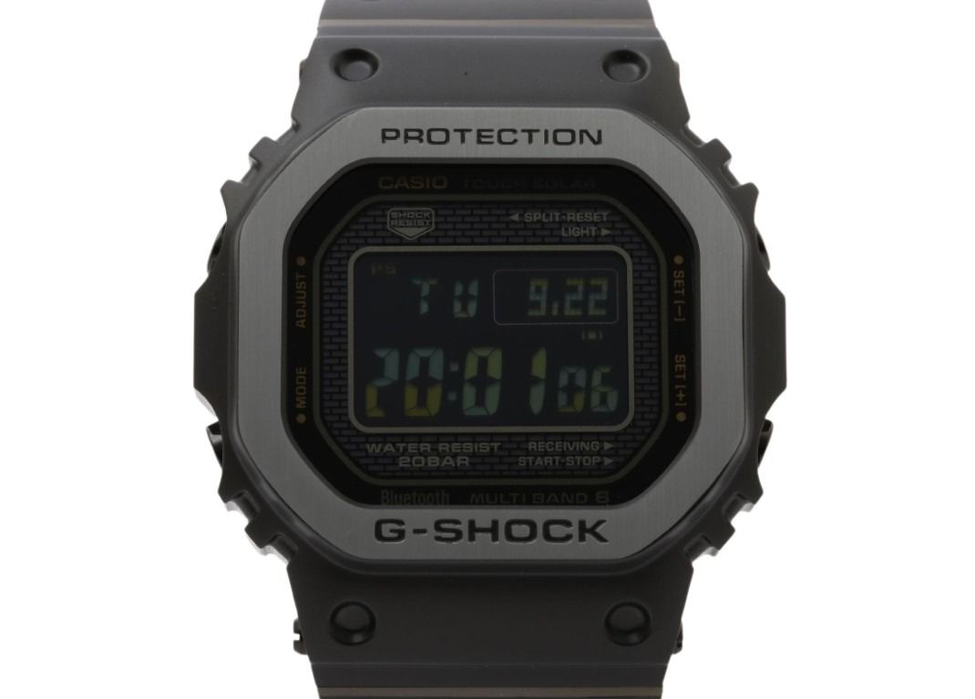 CASIO カシオ 時計 G-SHOCK GMW-B5000MB-1JF ブラック系 ステンレススチール メンズ デジタル 新品未使用展示品