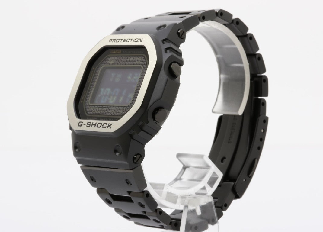 CASIO カシオ 時計 G-SHOCK GMW-B5000MB-1JF ブラック系 ステンレススチール メンズ デジタル 新品未使用展示品