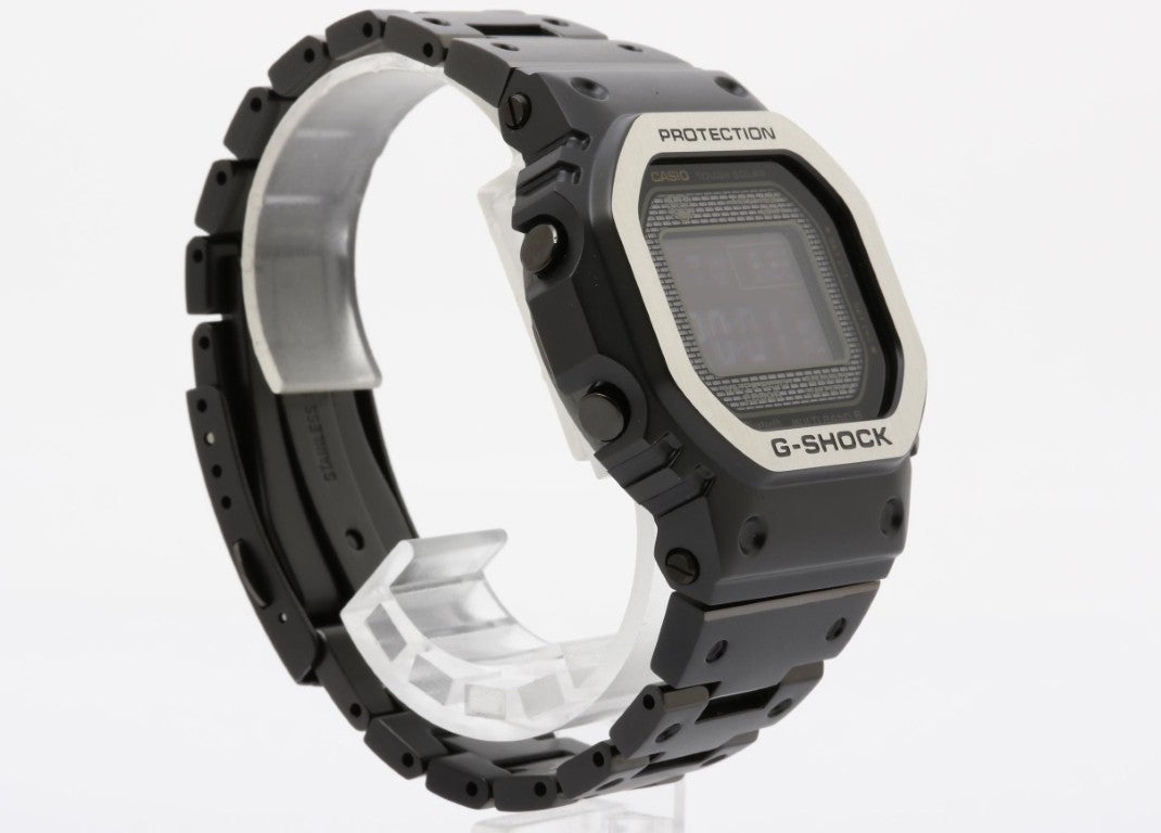 CASIO カシオ 時計 G-SHOCK GMW-B5000MB-1JF ブラック系 ステンレススチール メンズ デジタル 新品未使用展示品