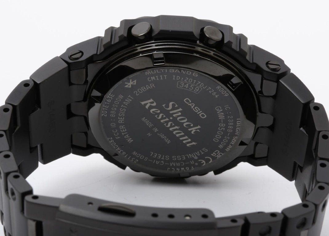 CASIO カシオ 時計 G-SHOCK GMW-B5000MB-1JF ブラック系 ステンレススチール メンズ デジタル 新品未使用展示品