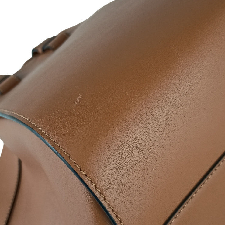 LOEWE ロエベ ハンドバッグ ハンモック スモール 387.30.S35 TAN(ブラウン系) クラシックカーフ レディース 2WAY ショルダーバッグ 超美品