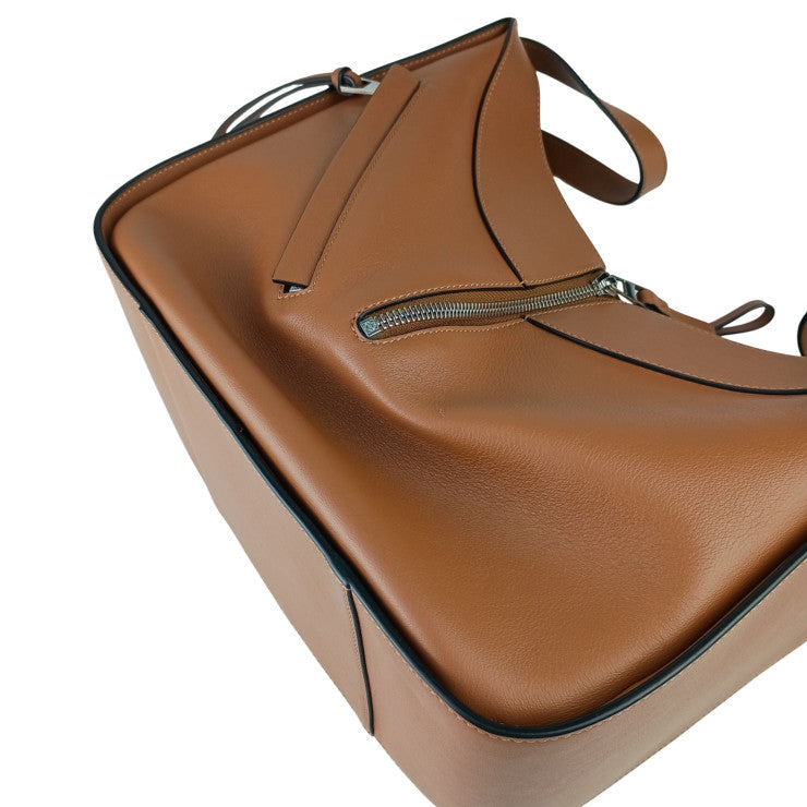 LOEWE ロエベ ハンドバッグ ハンモック スモール 387.30.S35 TAN(ブラウン系) クラシックカーフ レディース 2WAY ショルダーバッグ 超美品