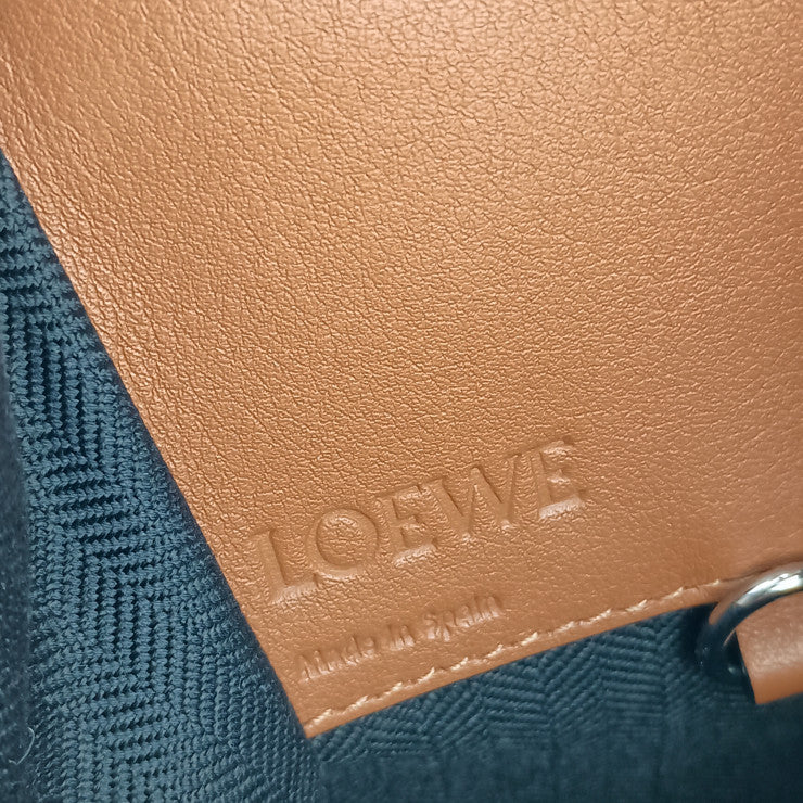 LOEWE ロエベ ハンドバッグ ハンモック スモール 387.30.S35 TAN(ブラウン系) クラシックカーフ レディース 2WAY ショルダーバッグ 超美品