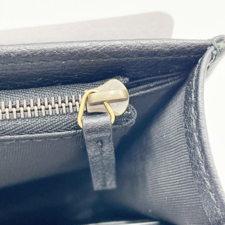GUCCI グッチ ショルダーバッグ GGマーモント 499782 ブラック系 レザー レディース クリスタルビジュー チェーンウォレット 超美品