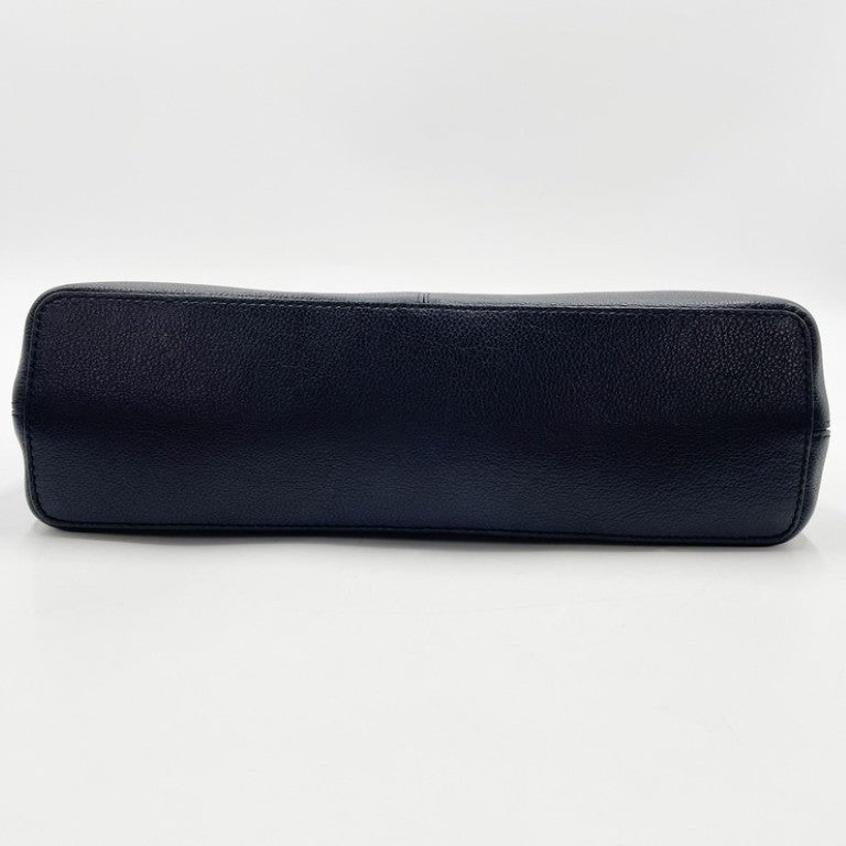 Cartier カルティエ ハンドバッグ クラシックフェミニン MM L1001392 ブラック系 パイソン レザー パテントレザー レディース 2WAY シルバー金具 美品