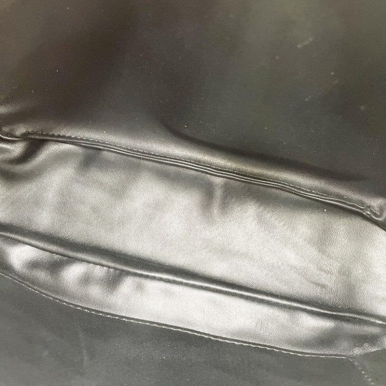 STELLA McCARTNEY ステラマッカートニー ハンドバッグ ロゴ 700139 ベージュ×ブラック系 エコレザー ボア レディース 2WAY シルバー金具 美品