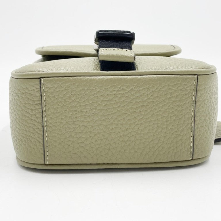 COACH コーチ ショルダーバッグ BECK CROSSBODY ベッククロスボディ CJ736 グリーン系 レザー ユニセックス シルバー金具 美品