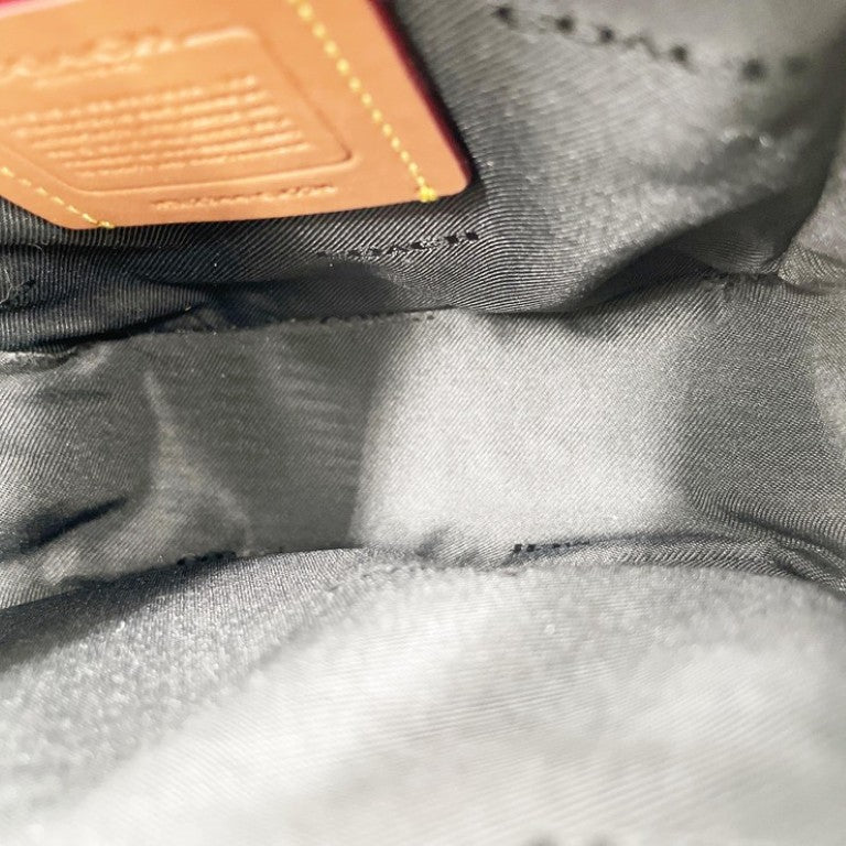 COACH コーチ ショルダーバッグ BECK CROSSBODY ベッククロスボディ CJ736 グリーン系 レザー ユニセックス シルバー金具 美品