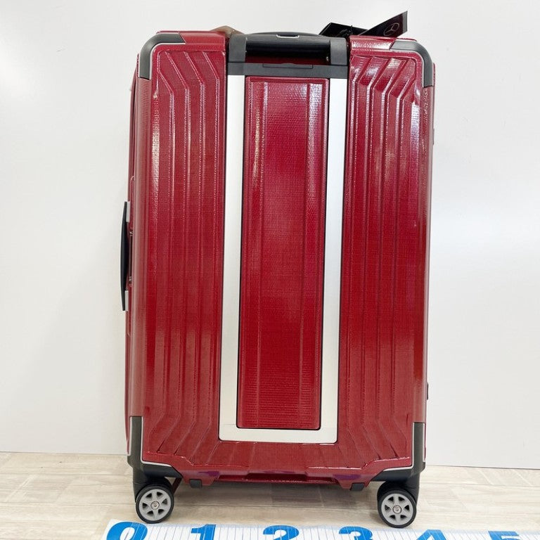 Samsonite サムソナイト キャリーケース Suitecase Litebox MB Spinner 69 レッド系 Curv（カーブ） ユニセックス メルセデスベンツコラボ 75L 4輪 スーツケース 美品