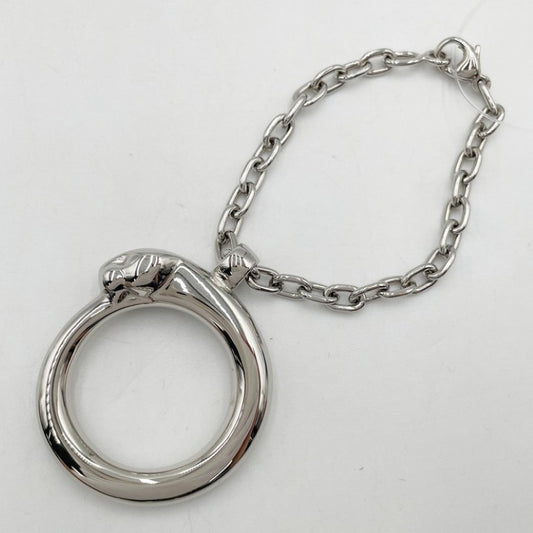 Cartier カルティエ キーホルダー パンテール シルバー系 メタル ユニセックス キーリング 美品
