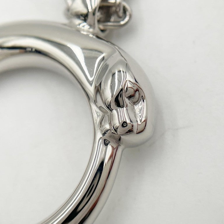 Cartier カルティエ キーホルダー パンテール シルバー系 メタル ユニセックス キーリング 美品
