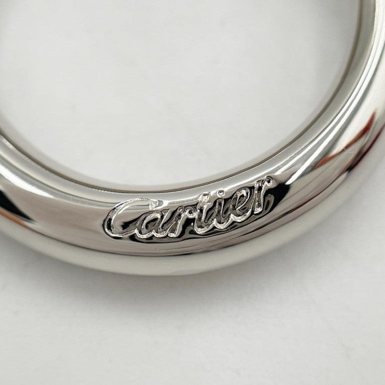 Cartier カルティエ キーホルダー パンテール シルバー系 メタル ユニセックス キーリング 美品