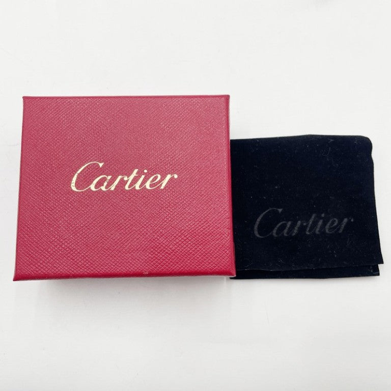Cartier カルティエ キーホルダー パンテール シルバー系 メタル ユニセックス キーリング 美品