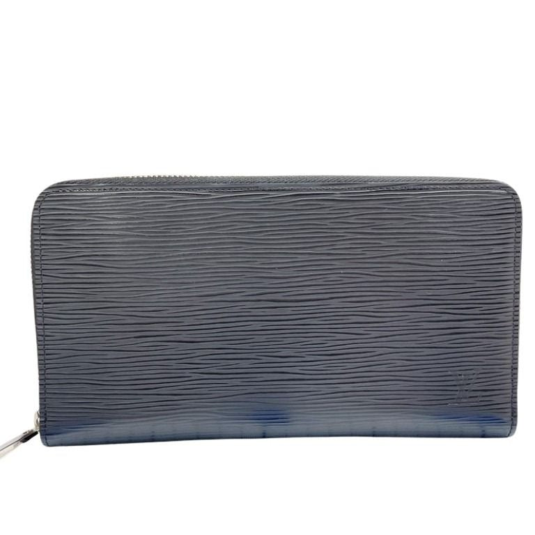 LOUIS VUITTON ルイヴィトン 長財布 ジッピー･オーガナイザー M62643 ノワール（ブラック）系 エピ メンズ ラウンドファスナー シルバー金具 美品