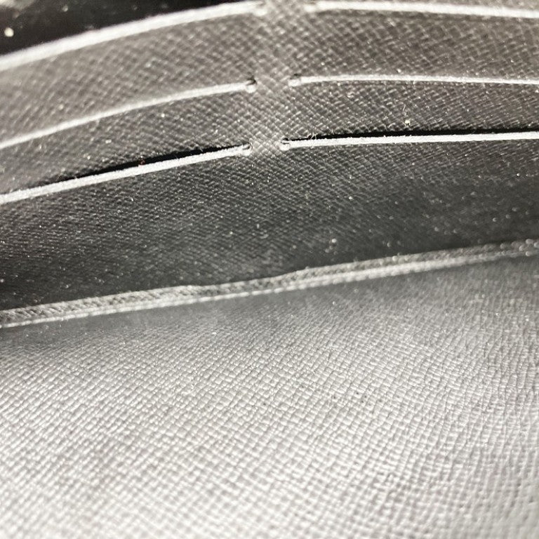 LOUIS VUITTON ルイヴィトン 長財布 ジッピー･オーガナイザー M62643 ノワール（ブラック）系 エピ メンズ ラウンドファスナー シルバー金具 美品