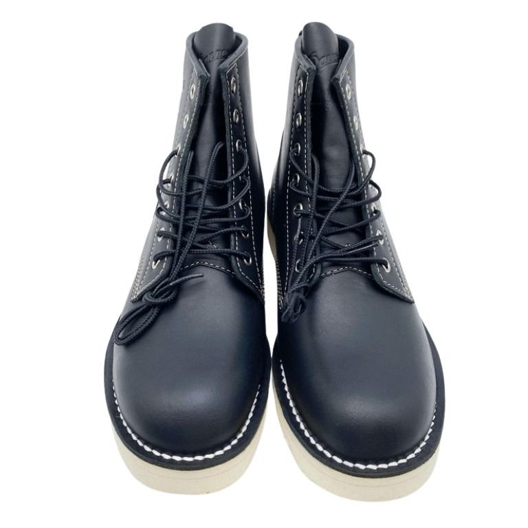 Danner ダナー シューズ レースアップブーツ ブラック系 レザー メンズ プレーントゥ ワークブーツ 超美品
