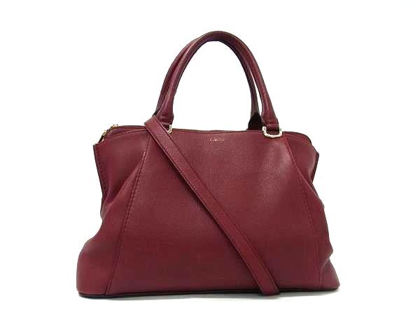Cartier カルティエ トートバッグ Cドゥ カルティエ SM - ボルドー レザー レディース 2WAY