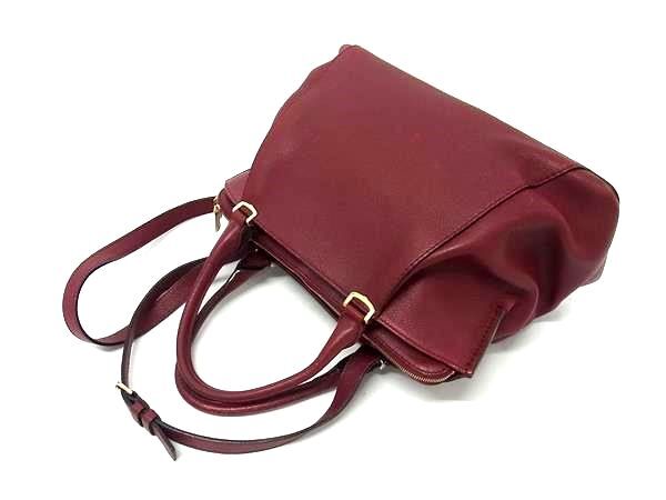 Cartier カルティエ トートバッグ Cドゥ カルティエ SM - ボルドー レザー レディース 2WAY