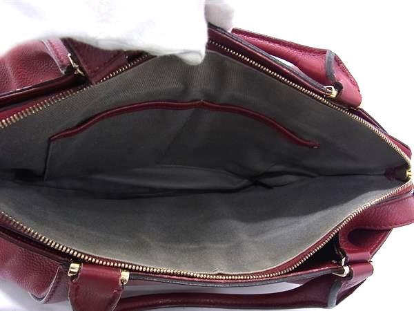 Cartier カルティエ トートバッグ Cドゥ カルティエ SM - ボルドー レザー レディース 2WAY