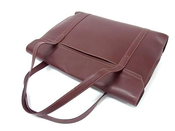 Cartier カルティエ トートバッグ マストライン - ボルドー レザー レディース