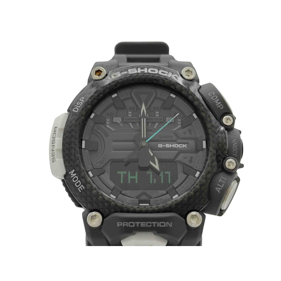 CASIO カシオ 腕時計 G-SHOCK MASTER OF G GRAVITYMASTER GR-B200RAF-8AJR ブラック文字盤 ラバー メンズ 美品