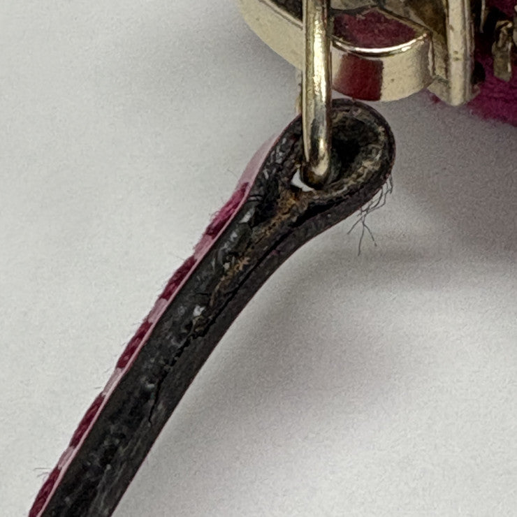 美品 GUCCI グッチ 長財布 シャイニー マイクログッチシマ ジップアラウンドウォレット 307997 ピンクパープル系 ゴールド金具 パテントレザー レディース