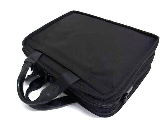 美品 TUMI トゥミ ビジネスバッグ ALPHA アルファ T-Pass アット・ア・グランス オーガナイザー 2WAY ブリーフケース 26531DH ブラック ナイロン レザー メンズ