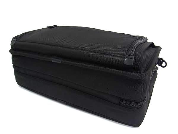 美品 TUMI トゥミ ビジネスバッグ ALPHA アルファ T-Pass アット・ア・グランス オーガナイザー 2WAY ブリーフケース 26531DH ブラック ナイロン レザー メンズ